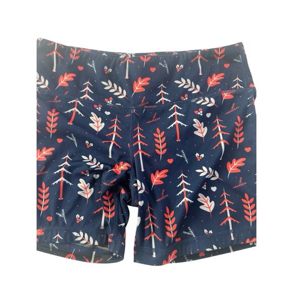 I Am Becoming IAB MFG No Ride Womens Medium 8 Pull On Shorts Crossfit Blue #5440 - Picture 3 of 14